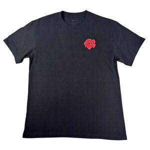 Ethika Mens Tiger Dragon Graphic T-Shirt Black Large Classic Fit Short Sleeve